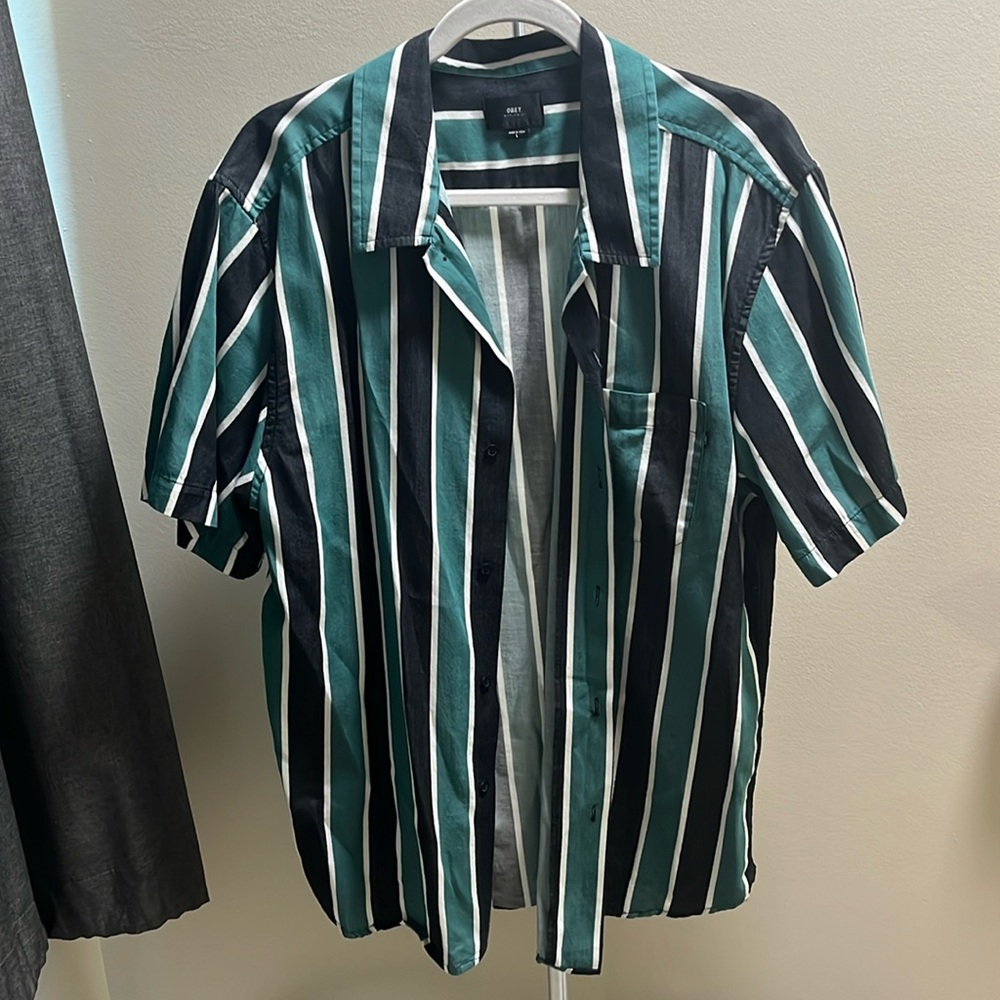 Obey - button up NWOT